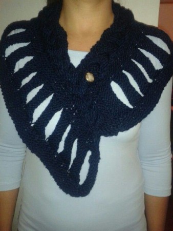 Bufanda color petroleo $4.000