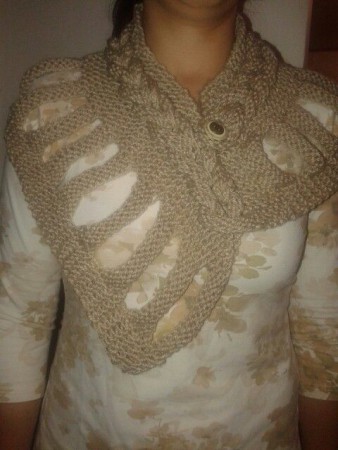 Bufanda color beige $4.000